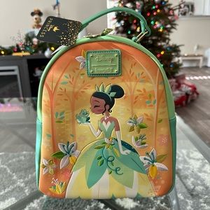 Loungefly Princess and the Frog Tiana Mini Backpack